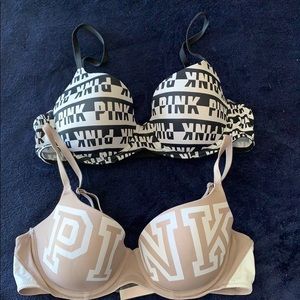 Bundle of 2 pink bras size 36 B